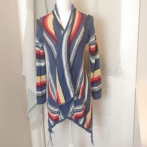 Billabong▪️Classic Fringe Hem Cardigan - SZ L